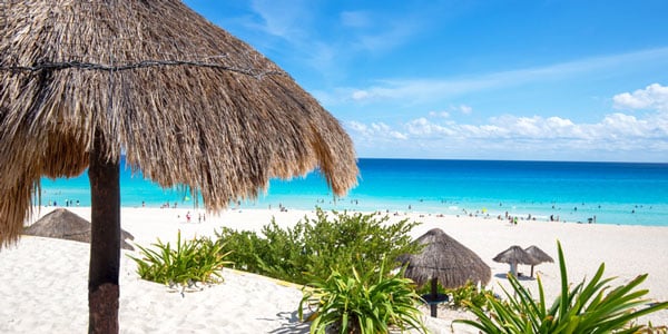 Beach in Cancun