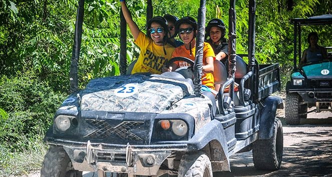 Group riding in ATV