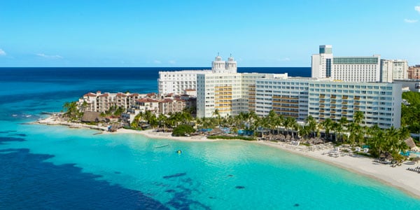 Aerial view of Dreams Sands